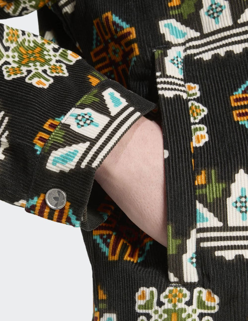 Chaqueta adidas Monogram All Over Print Loose Multicolor Hombre