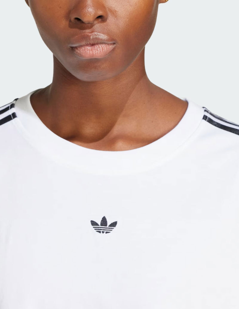 Camiseta adidas Adilenium Season 3 Boxy Oversized Blanca Mujer