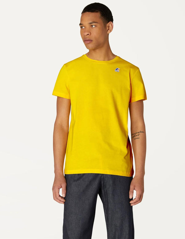 Camiseta K-Way The Vrai Edouard Amarilla Unisex
