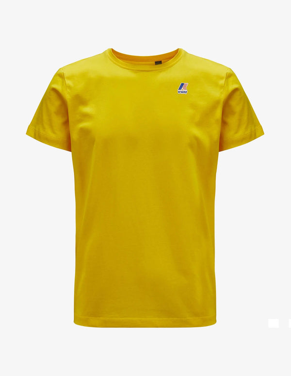Camiseta K-Way The Vrai Edouard Amarilla Unisex