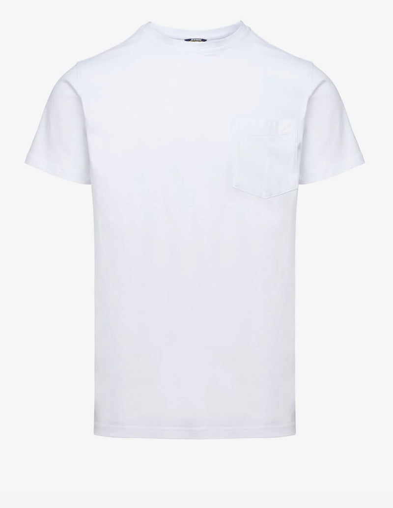 Camiseta K-Way Sigur Blanca Hombre