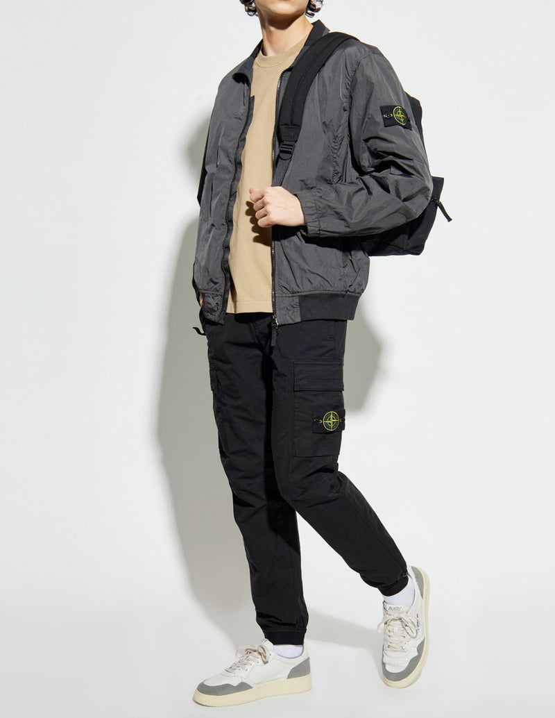 Chaqueta Stone Island Crinkle Reps R-Ny Gris Hombre