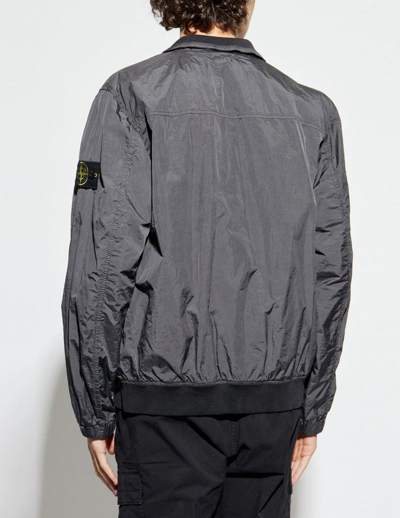 Chaqueta Stone Island Crinkle Reps R-Ny Gris Hombre