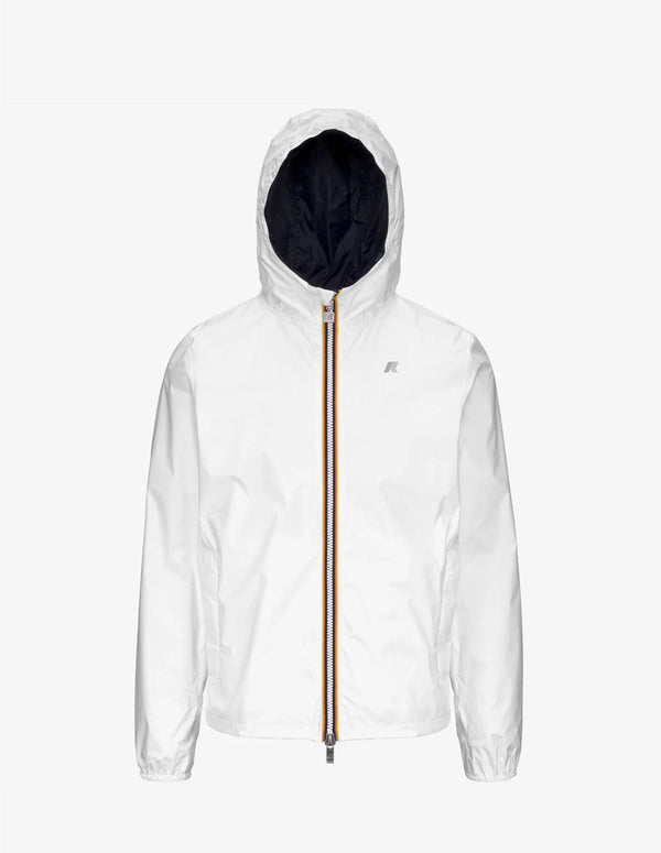 Chaqueta K-Way Plus.2 Reversibe Blanca y Azul Hombre