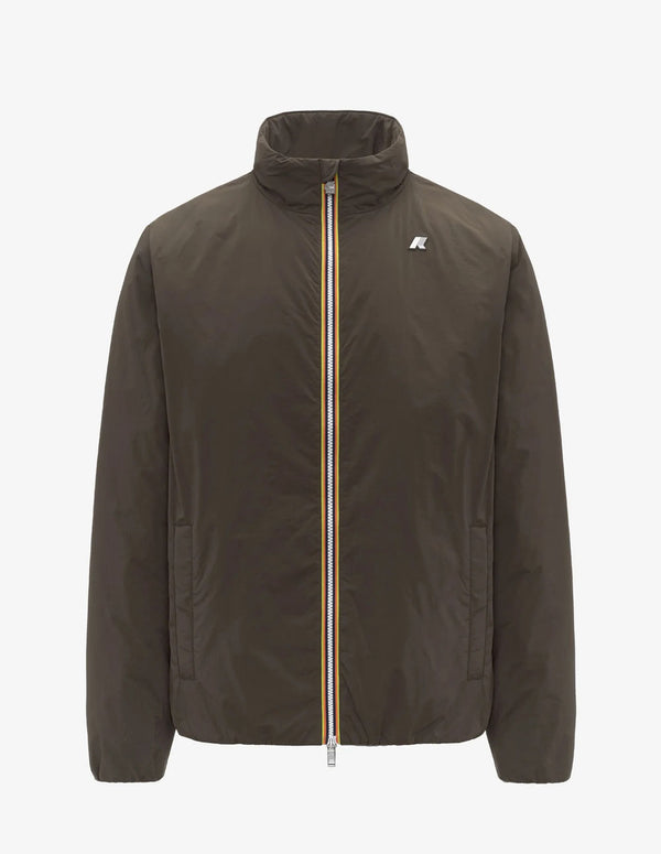 Chaqueta K-Way Valentine Plain Warm Verde Hombre