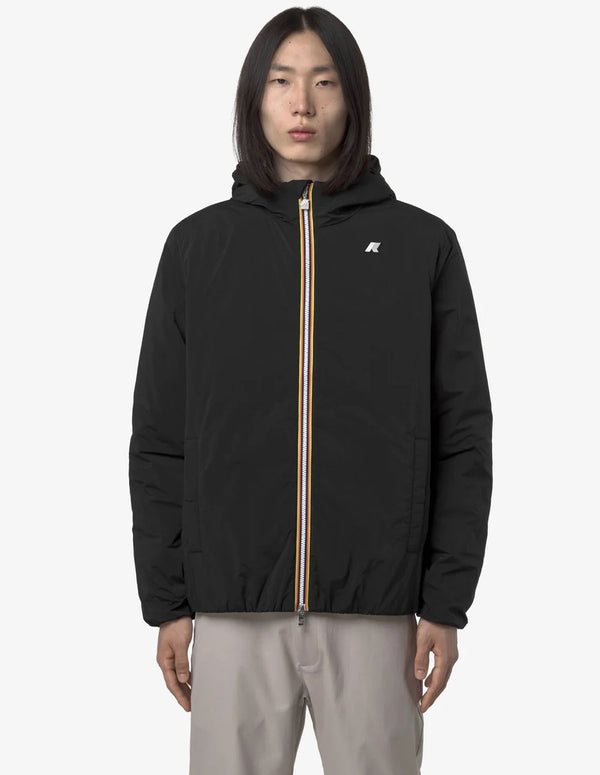 Chaqueta K-Way Jack Plain Warm Negra Hombre
