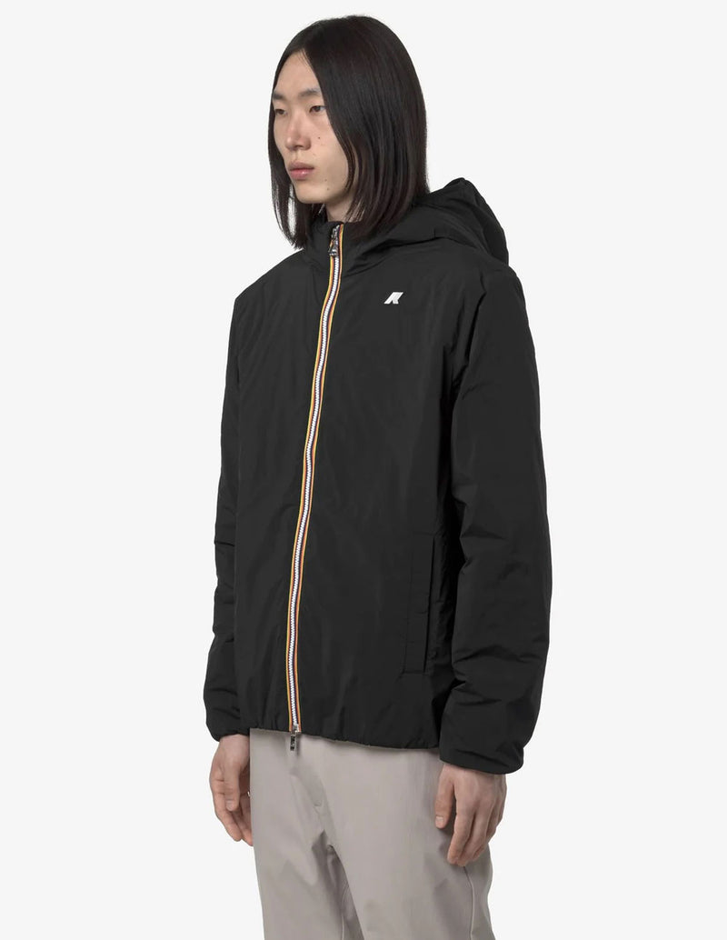 Chaqueta K-Way Jack Plain Warm Negra Hombre