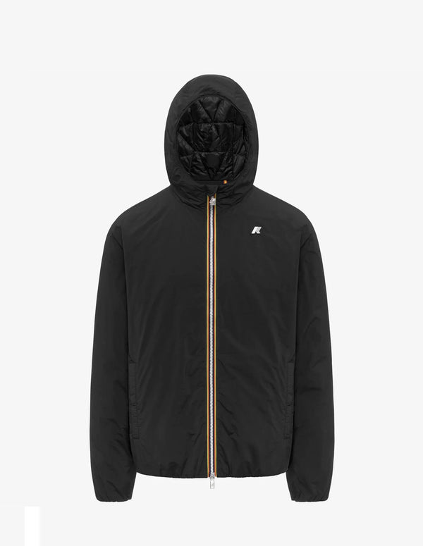 Chaqueta K-Way Jack Plain Warm Negra Hombre