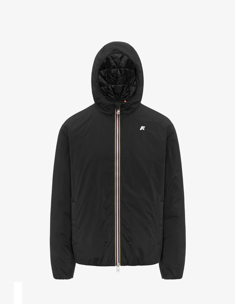 Chaqueta K-Way Jack Plain Warm Negra Hombre