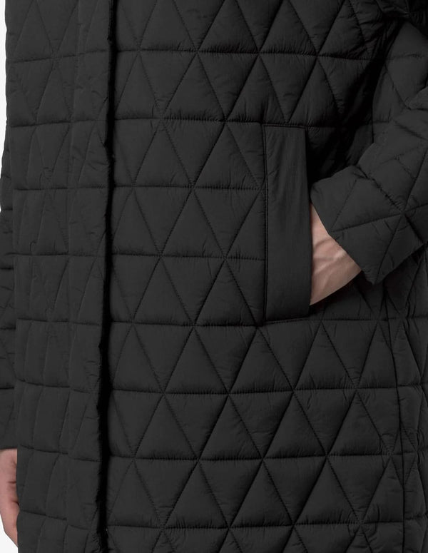 Abrigo K-Way Sonja Diamond Negro Mujer