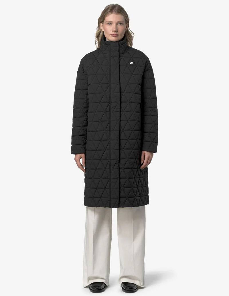 Abrigo K-Way Sonja Diamond Negro Mujer