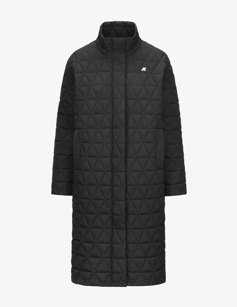 Abrigo K-Way Sonja Diamond Negro Mujer