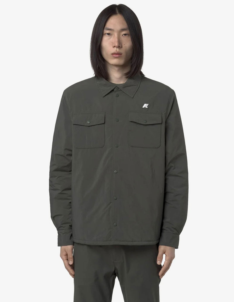 Chaqueta K-Way Umbert Plain Warm Verde Hombre