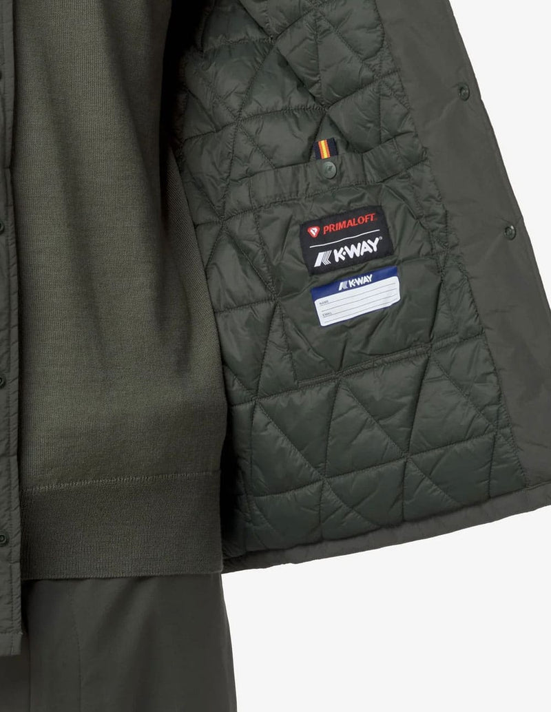 Chaqueta K-Way Umbert Plain Warm Verde Hombre