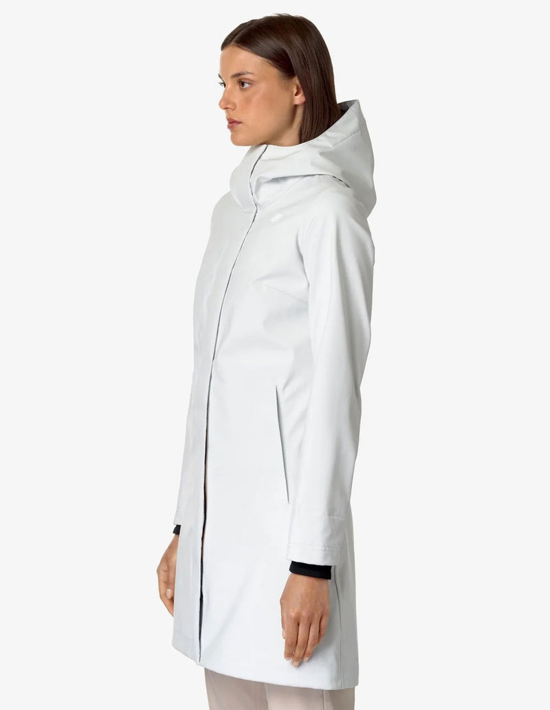 Abrigo K-Way Stephy Gris y Azul Mujer