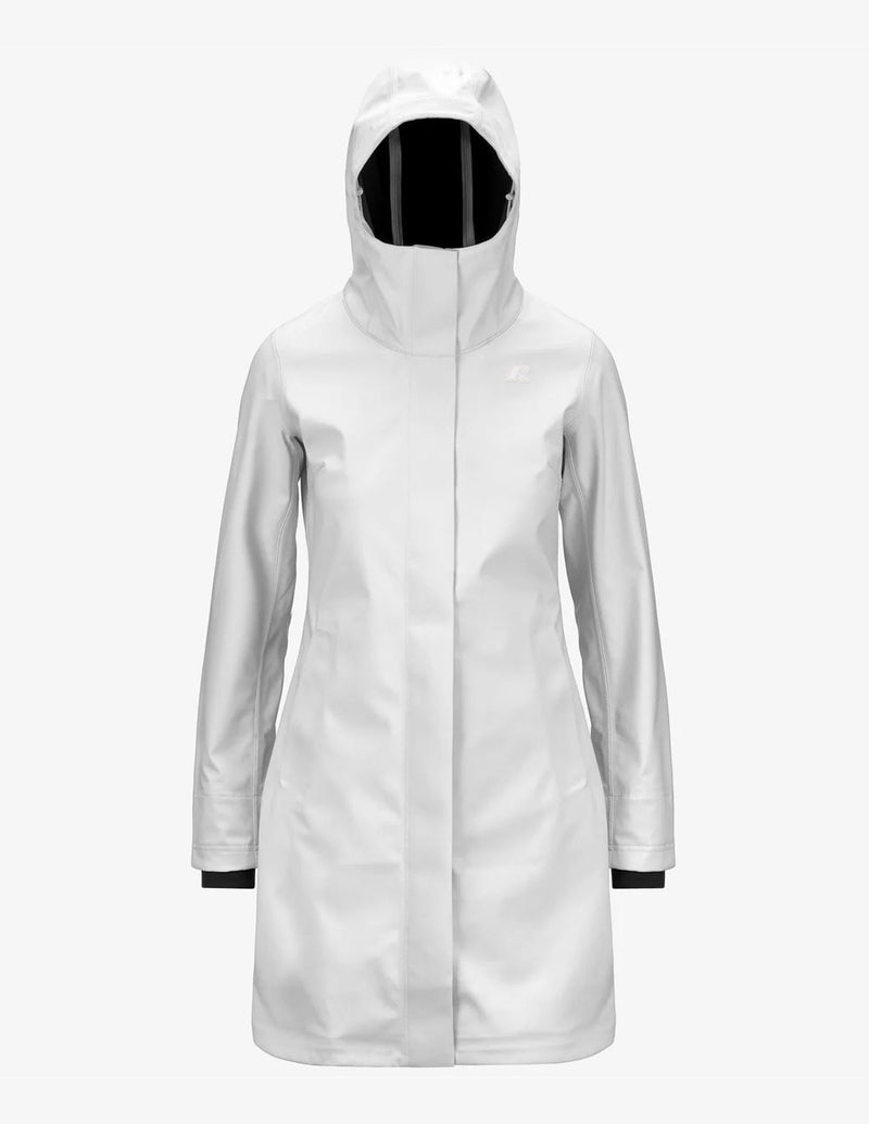 Abrigo K-Way Stephy Gris y Azul Mujer