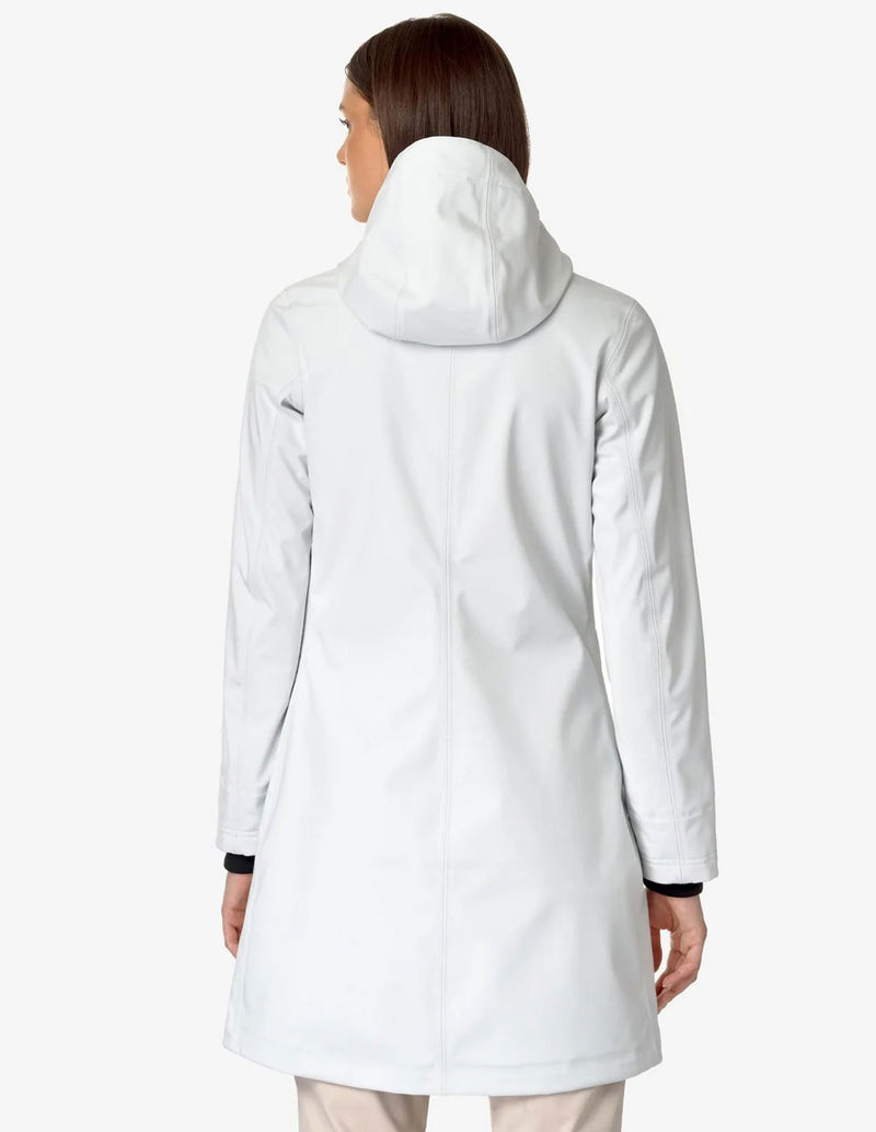 Abrigo K-Way Stephy Gris y Azul Mujer