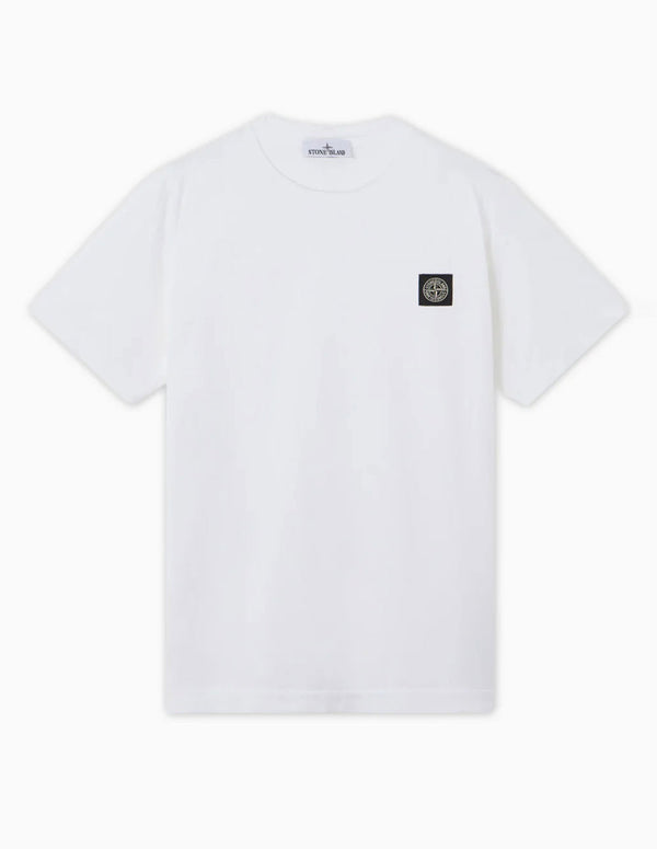 Camiseta Stone Island Compass Blanca Hombre