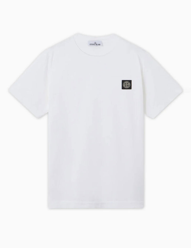 Camiseta Stone Island Compass Blanca Hombre