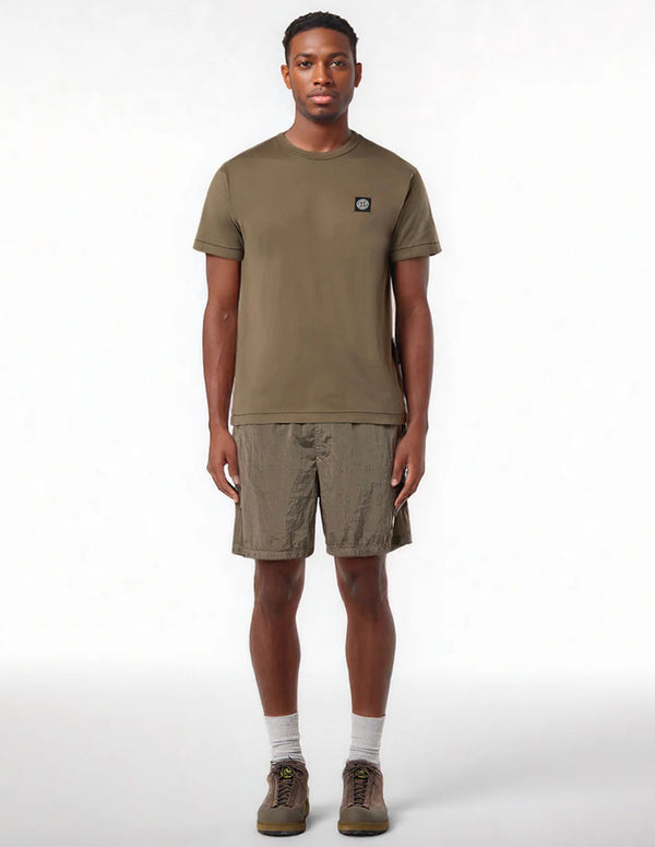 Camiseta Stone Island Compass Blanca Hombre