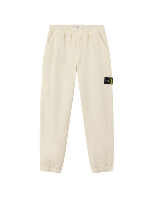 Pantalón Stone Island Organic Panama Cotton Beige Hombre