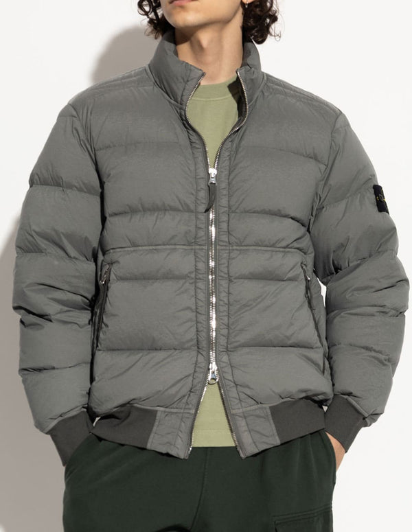 Plumas Stone Island Seamless Tunnel Nylon Down-Tc Gris Hombre