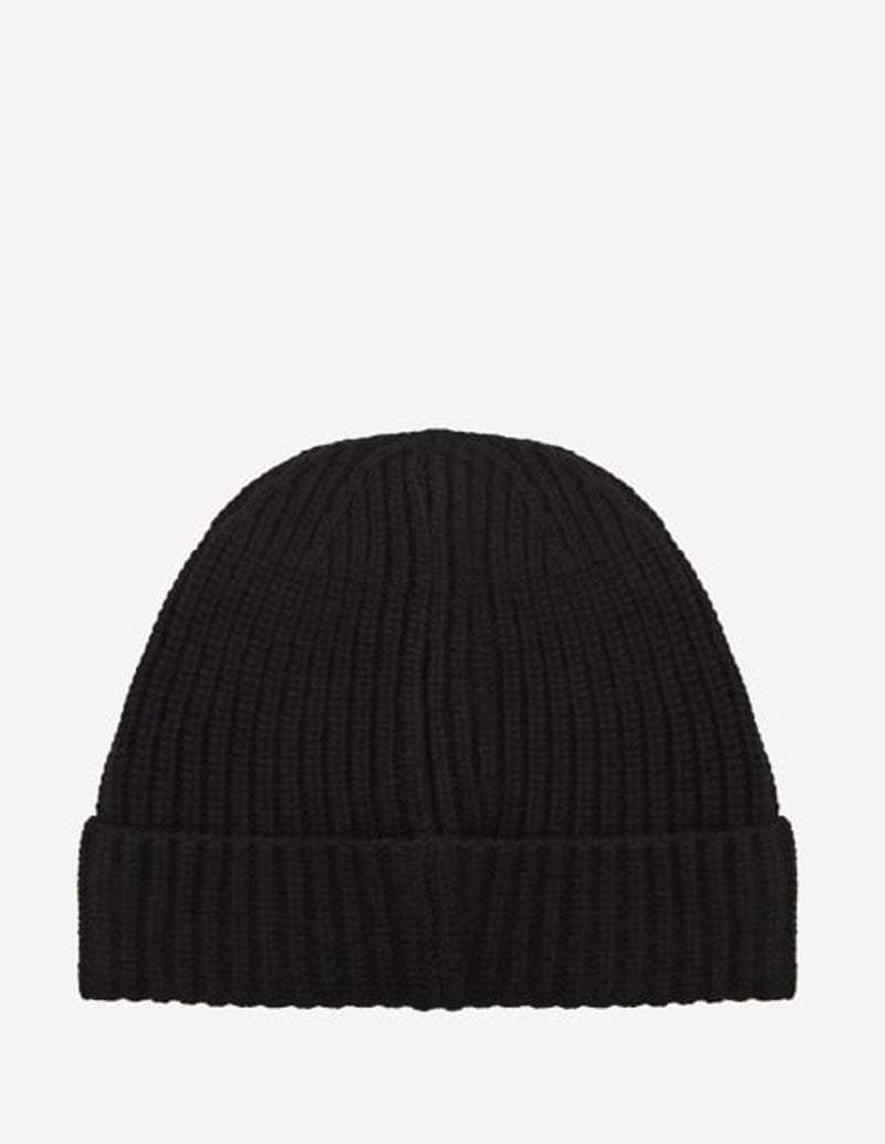 Gorro Stone Island Light RWS Geelong Wool Negro Unisex