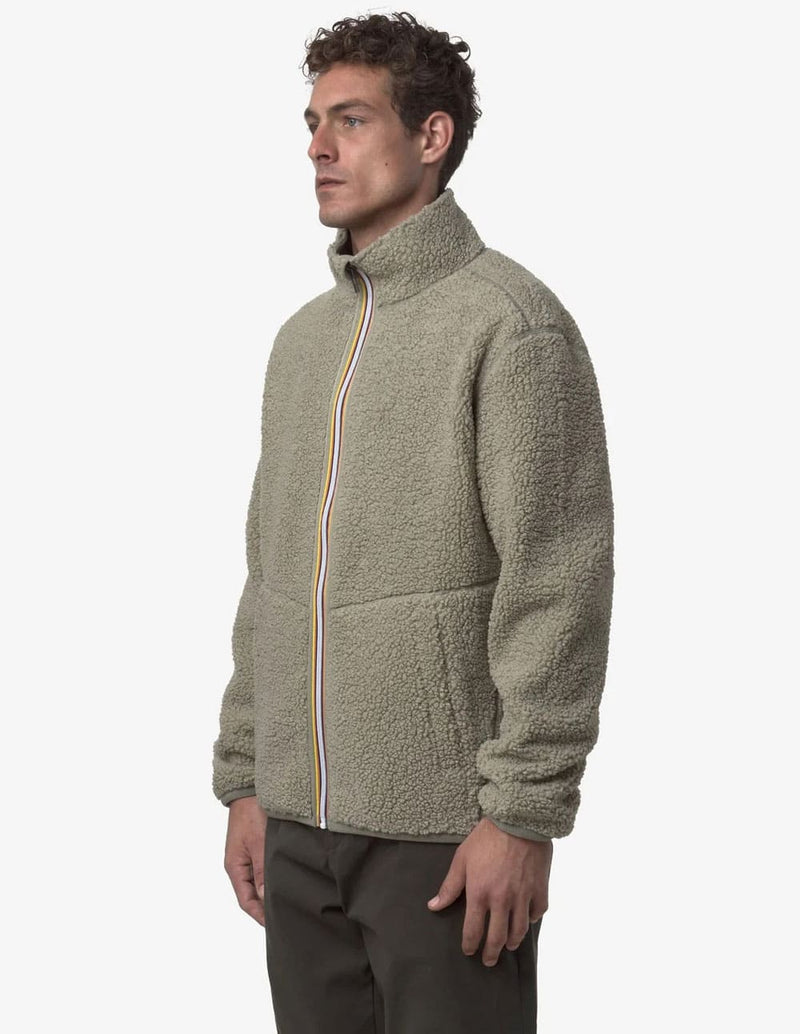 Chaqueta K-Way Reversible Pascal Sherpa Polar Multicolor Hombre