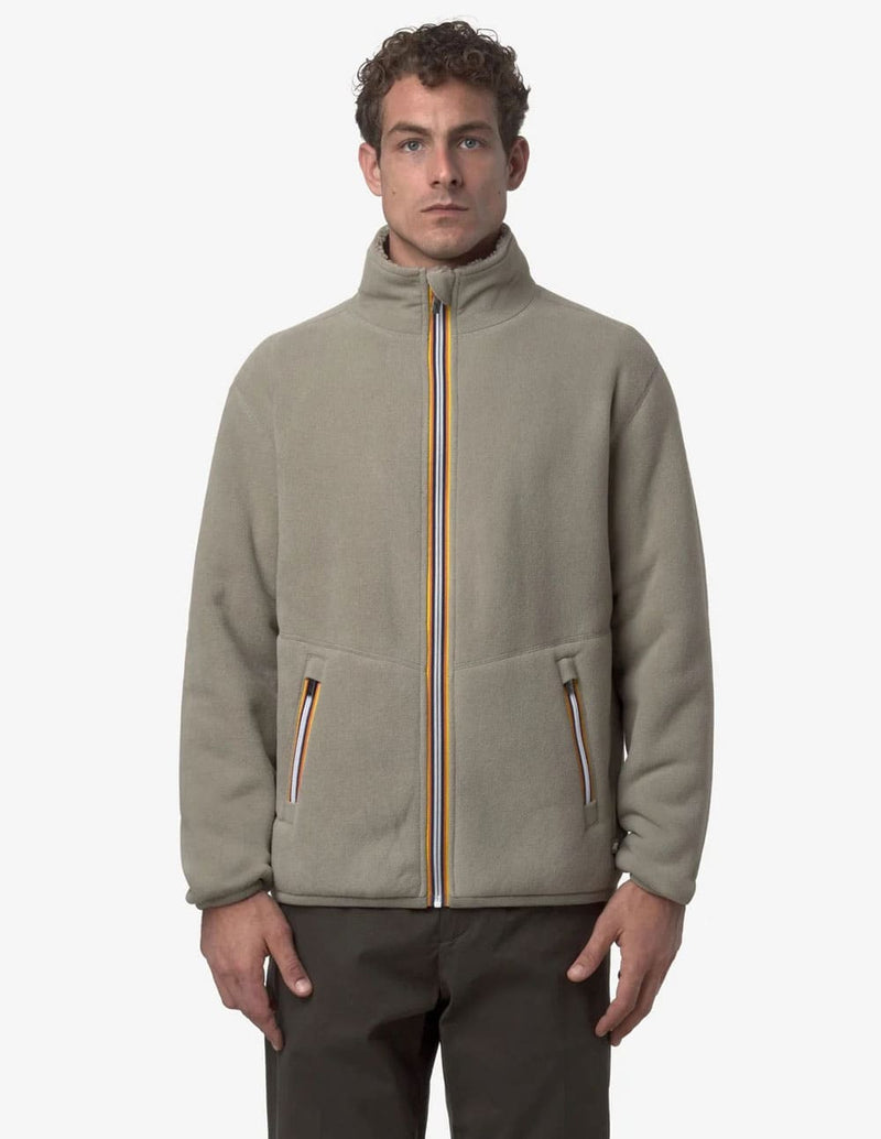 Chaqueta K-Way Reversible Pascal Sherpa Polar Multicolor Hombre