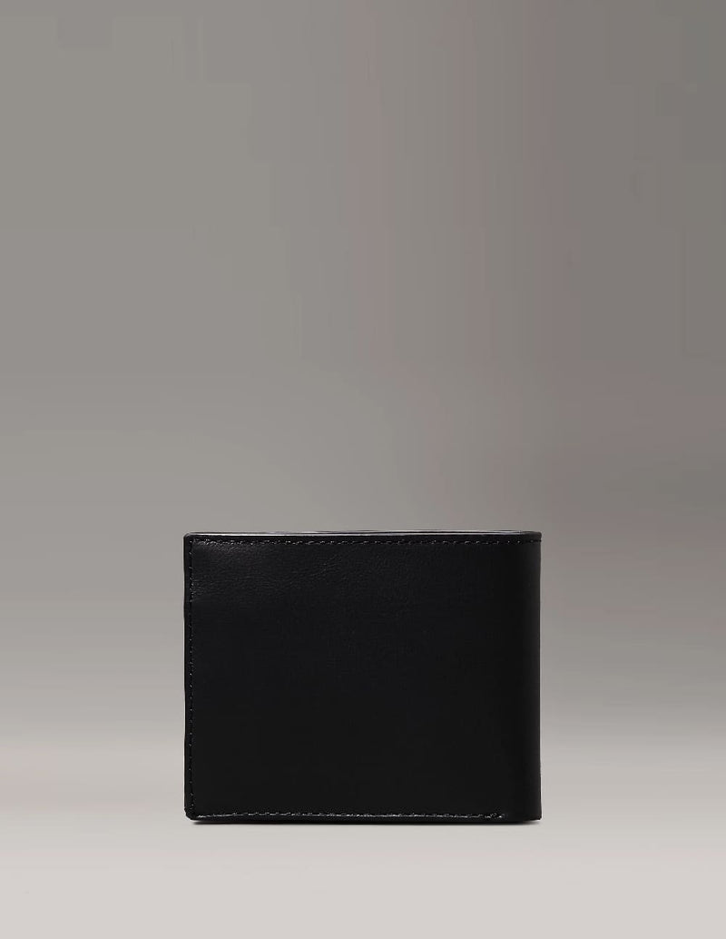 Cartera Billetero Calvin Klein Jeans con Logo Negra Hombre 9 x 10