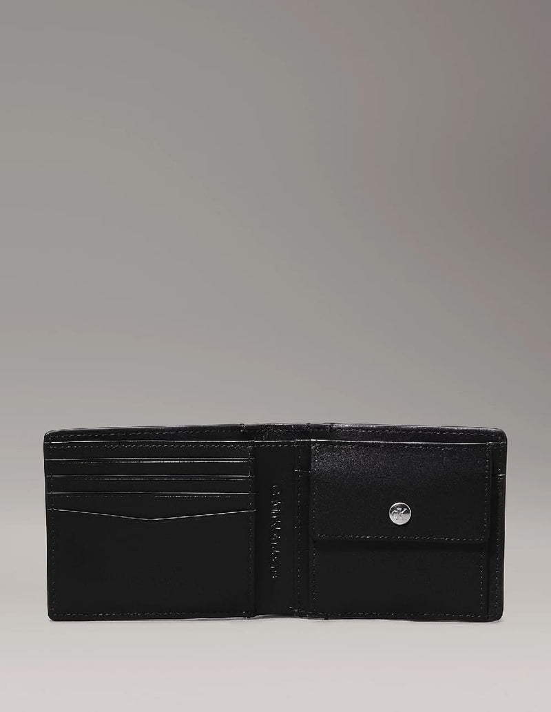 Cartera Billetero Calvin Klein Jeans con Logo Negra Hombre 9 x 10