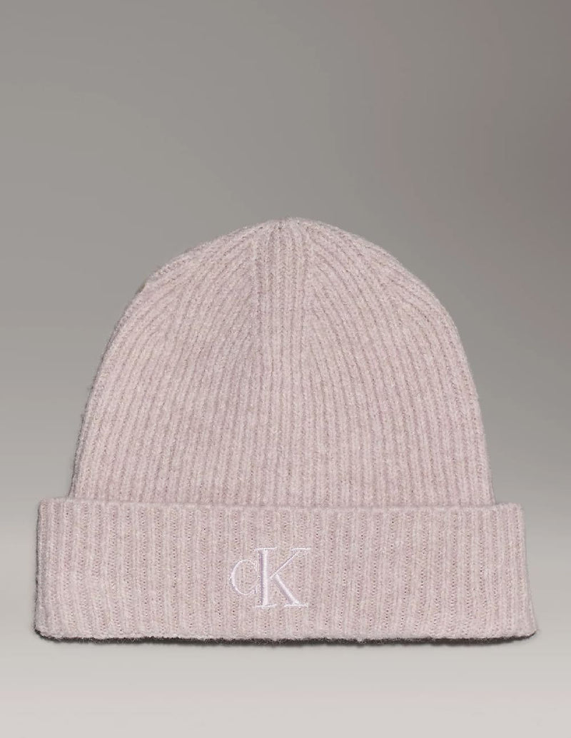 Gorro Calvin Klein Jeans con Logo Rosa Mujer