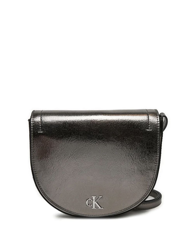 Bolso Calvin Klein Jeans con Logo Gris Mujer 26 x 19 x 4