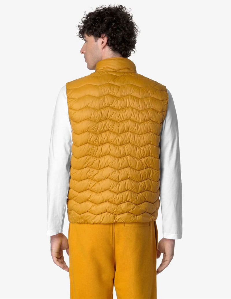 Chaleco K-Way Valen Quilted Warm Amarillo Hombre