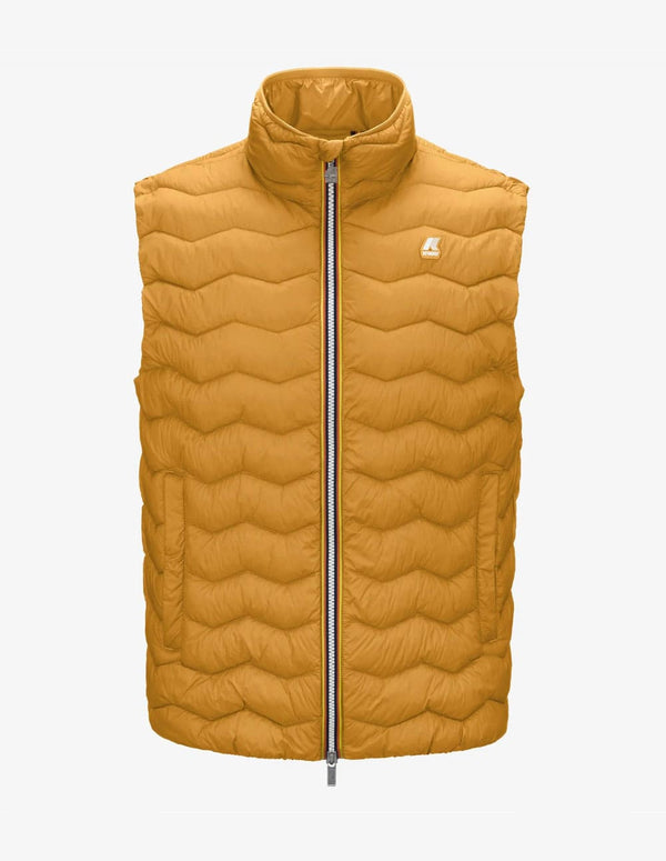 Chaleco K-Way Valen Quilted Warm Amarillo Hombre