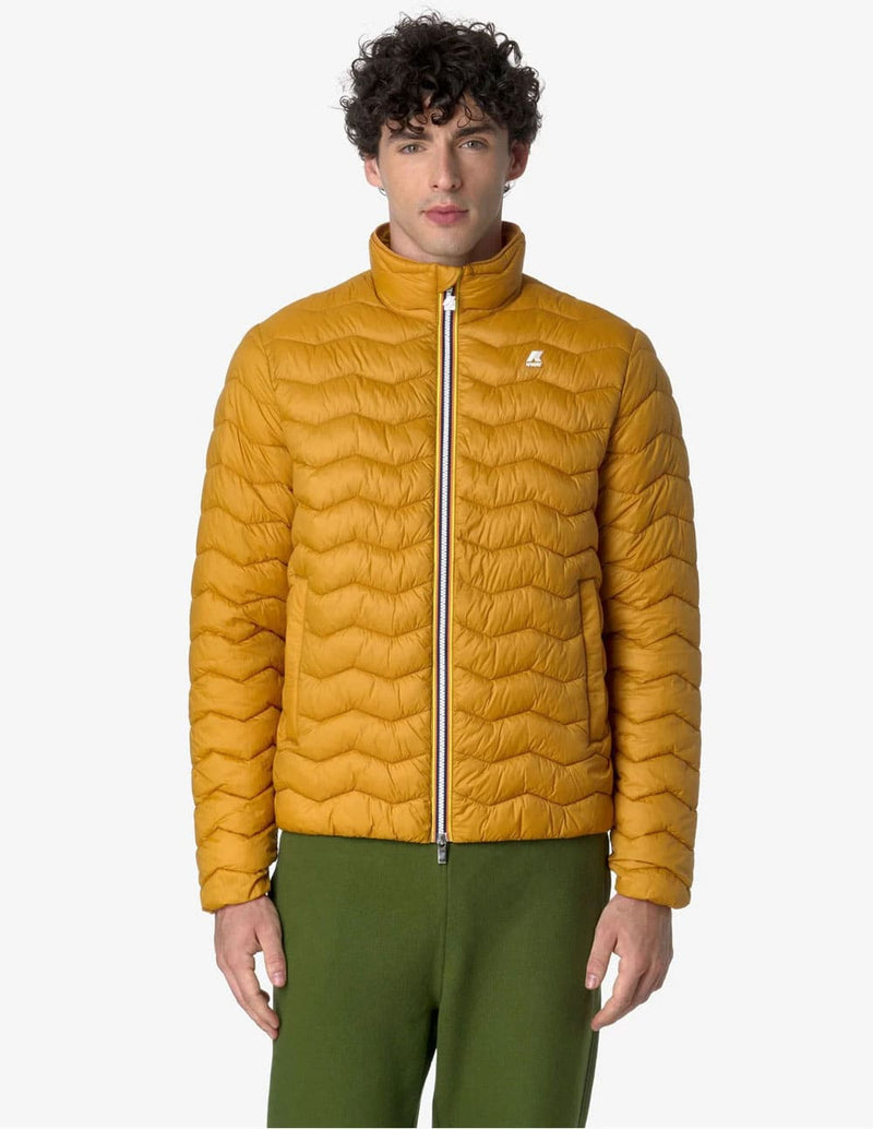 Chaqueta K-Way Valentino Quilted Warm Amarilla Hombre