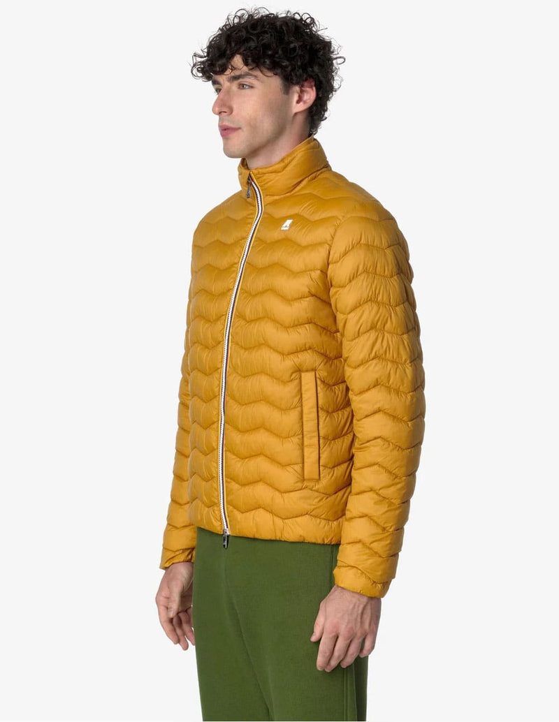 Chaqueta K-Way Valentino Quilted Warm Amarilla Hombre