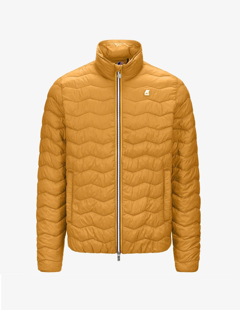 Chaqueta K-Way Valentino Quilted Warm Amarilla Hombre