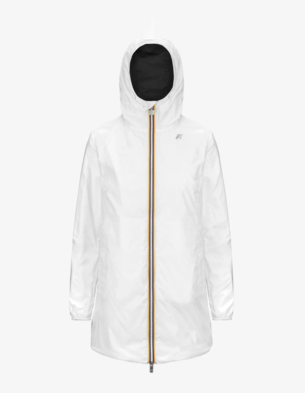 Chaqueta K-Way Plus.2 Sophie Reversible Negra y Blanca Mujer