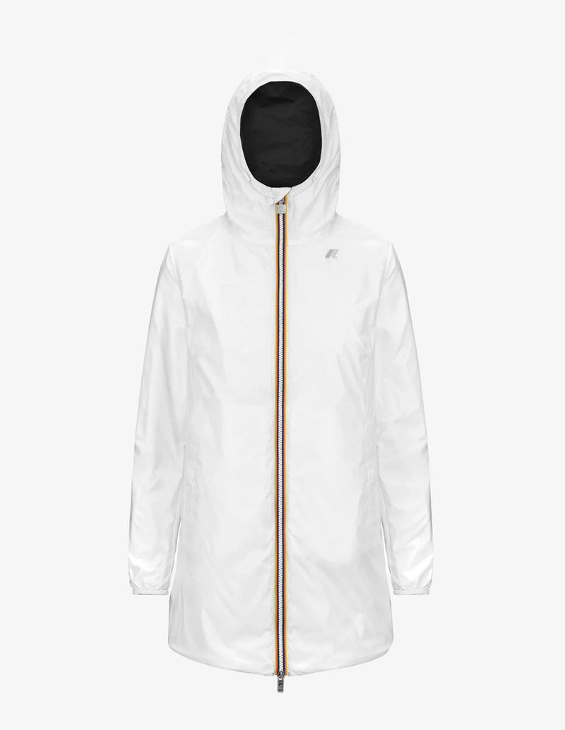 Chaqueta K-Way Plus.2 Sophie Reversible Negra y Blanca Mujer