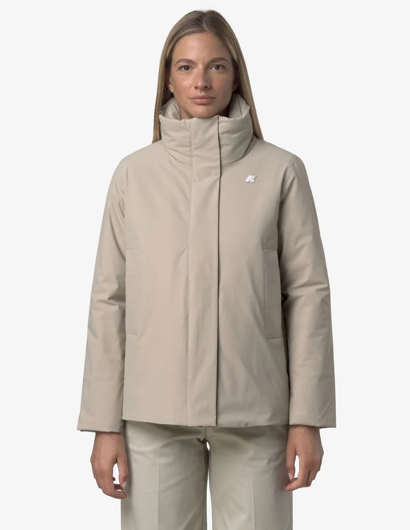Chaqueta K-Way Marlette ST Warm Beige Mujer