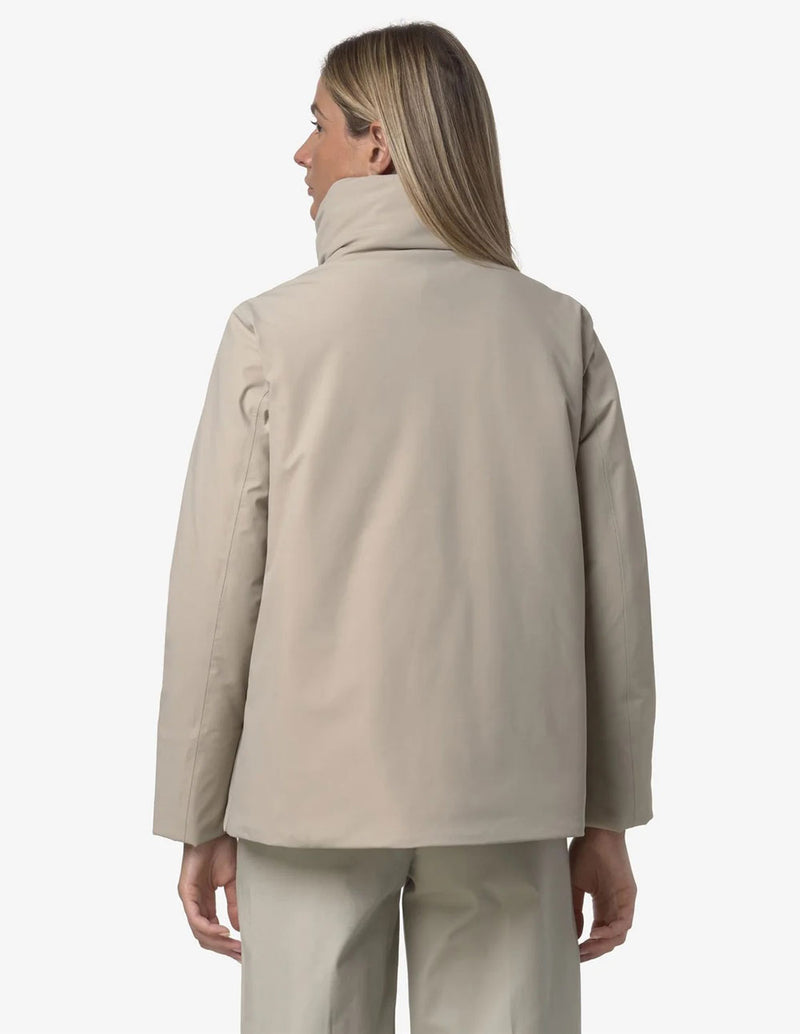 Chaqueta K-Way Marlette ST Warm Beige Mujer
