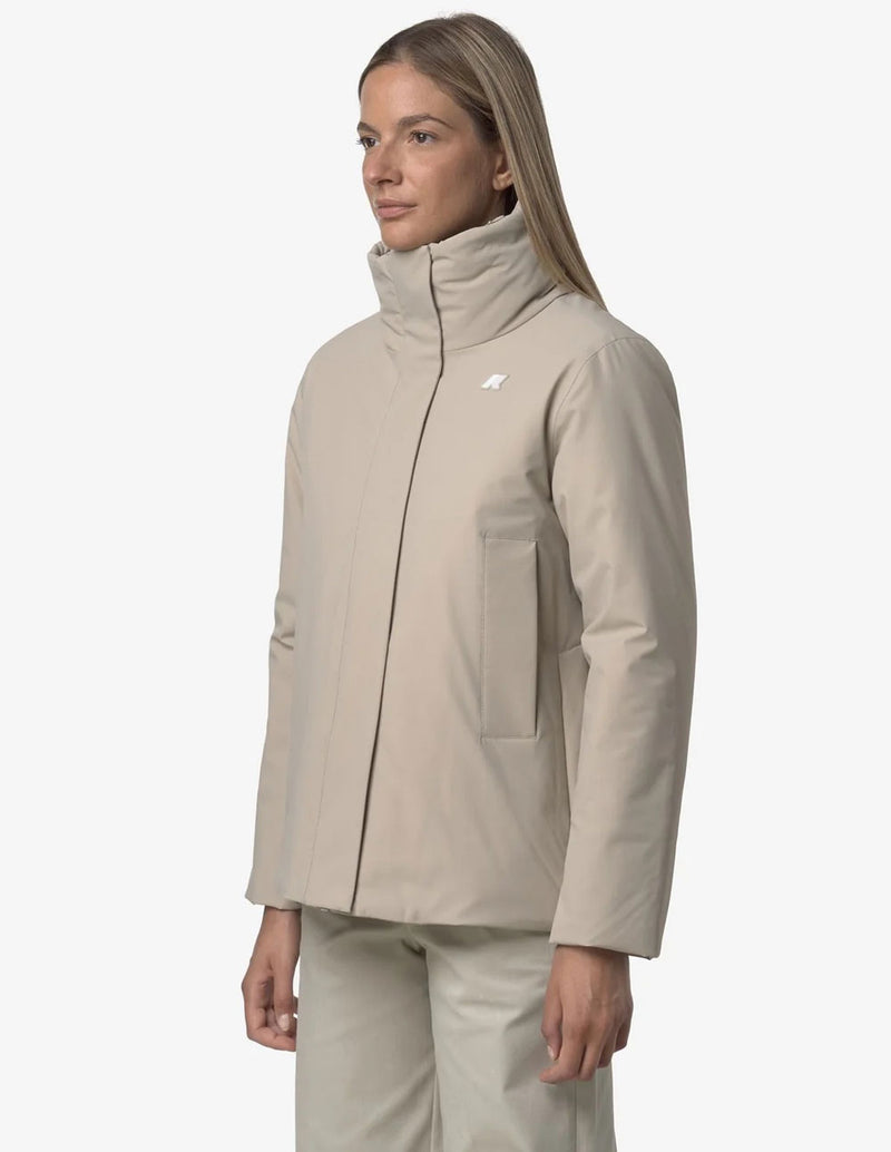 Chaqueta K-Way Marlette ST Warm Beige Mujer