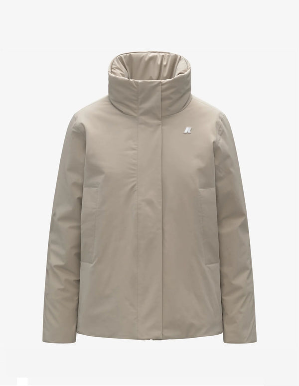 Chaqueta K-Way Marlette ST Warm Beige Mujer