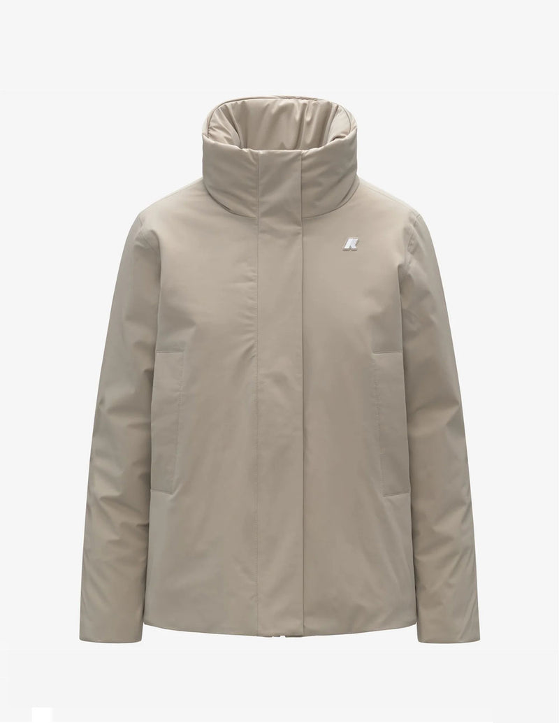 Chaqueta K-Way Marlette ST Warm Beige Mujer