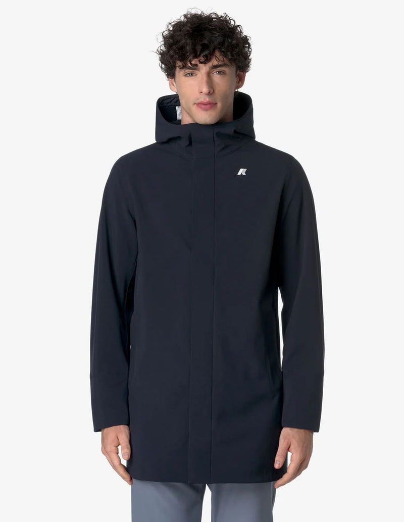 Parka K-Way Marlyn Bonded Azul Hombre