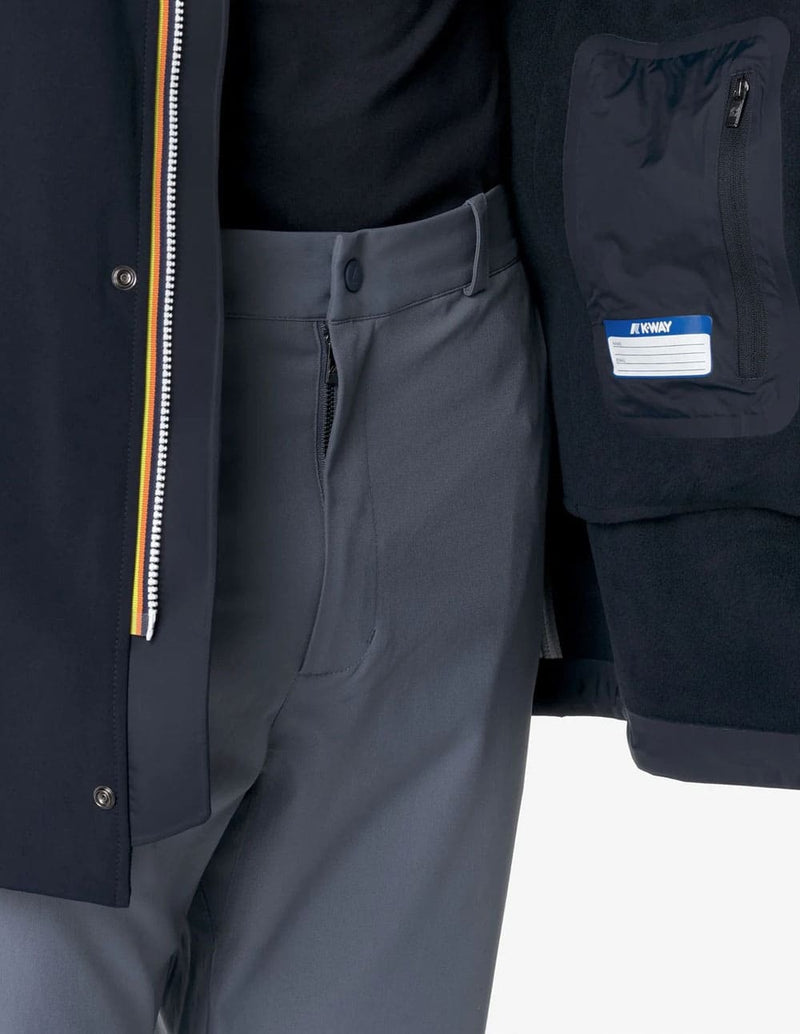 Parka K-Way Marlyn Bonded Azul Hombre