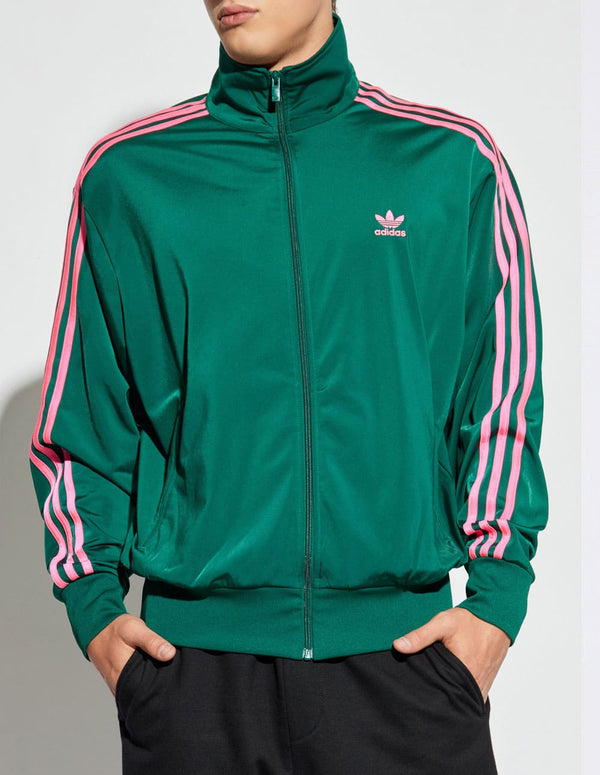 Chaqueta adidas con Logo Verde Hombre