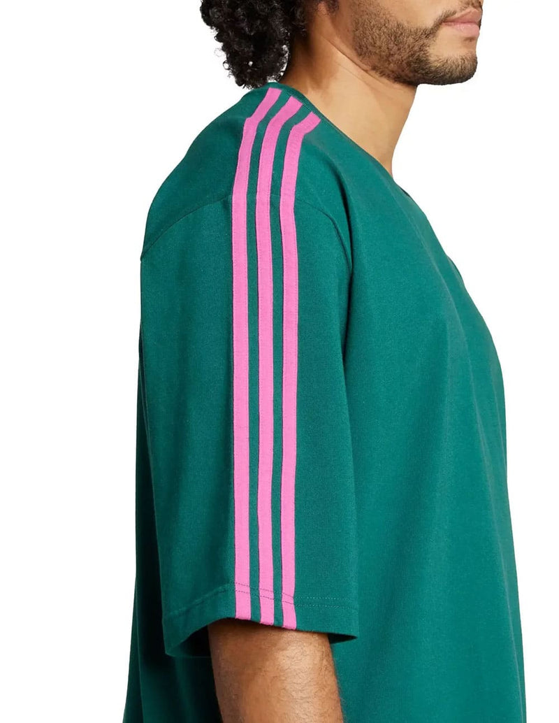 Camiseta adidas Oversized Verde Hombre