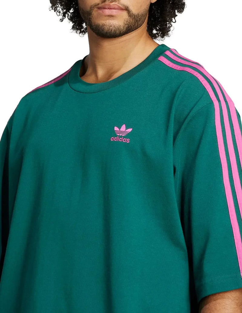 Camiseta adidas Oversized Verde Hombre